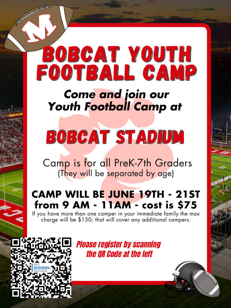 Bobcat Youth Football Camp